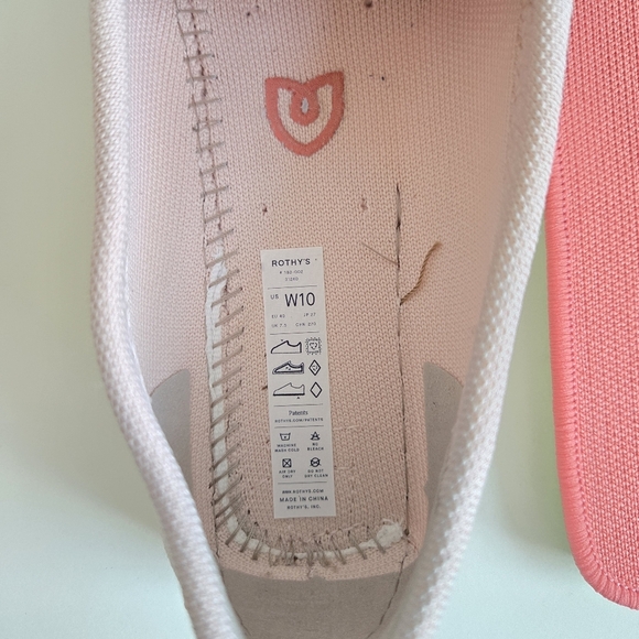 New Rothy’s The Braid Driver in Cakepop New Size 9.5 - Picture 15 of 15